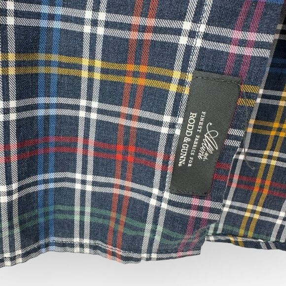 Rodd & Gunn Men’s NWT Hilderthorpe Long Sleeve in Chambray‎ Treeline Ridge XXL - Picture 7 of 11